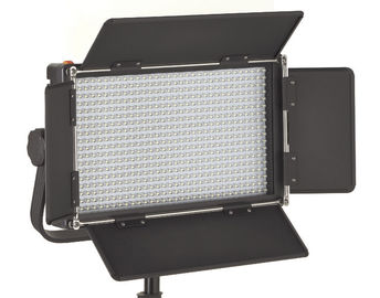 Video Işık Paneli / Stüdyo Aydınlatması için Plastik Muhafaza Siyah LED Fotoğraf Stüdyosu Işıkları