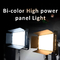 Kısılabilir COOLCAM P120 LED Fotoğraf Stüdyosu Işığı 120W Çift Renkli