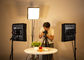 50W Bi - Renkli Flaglite LED Stüdyo Aydınlatma Kiti SMD LED Tipi Yüksek Parlaklık