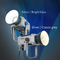 300X Pro Parlak Yağmur Geçirmez LED Video Işıkları Kablolu ve Kablosuz DMX Kontrolü